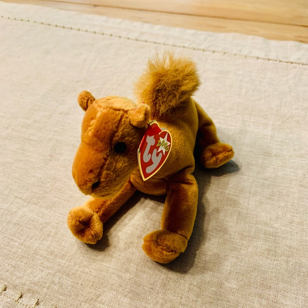 TY Beanie Baby Niles the Camel stuffed animal plush toy
